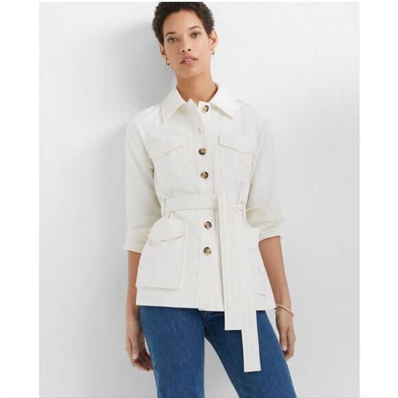 Club Monaco Women's Akubi Style Utility Jacket - Picture 1 of 12